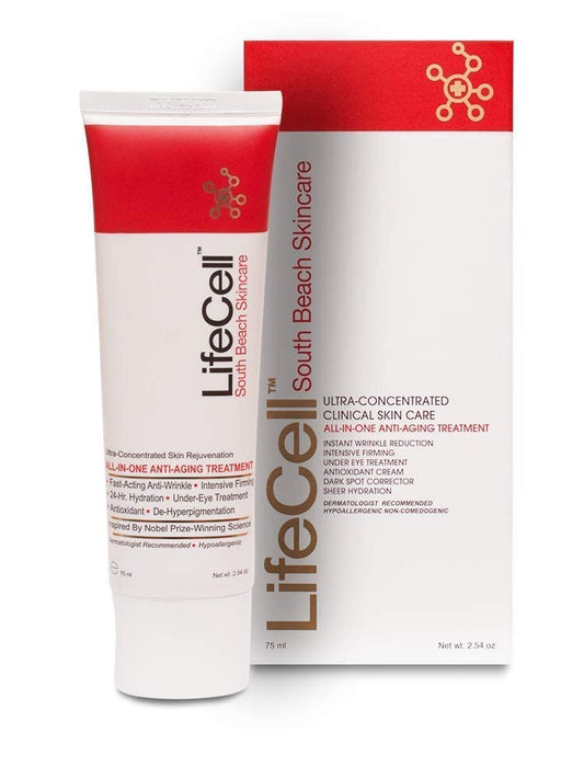 Official Lifecell Anti-Aging Cream Ingredient List